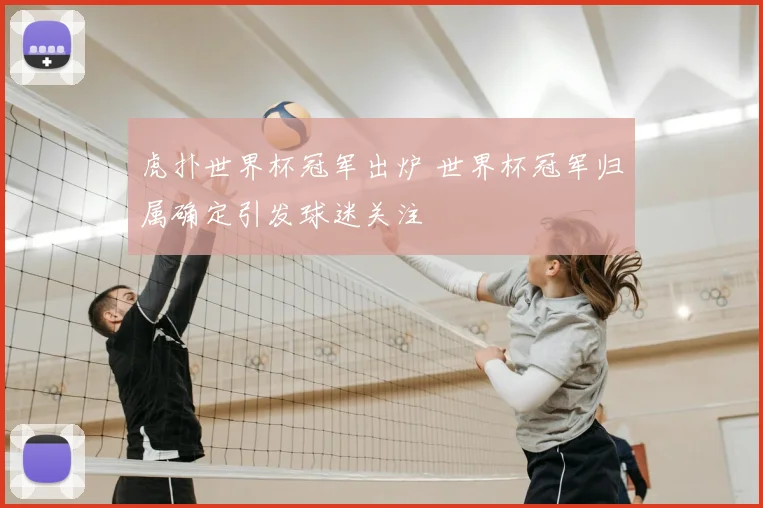 虎扑世界杯冠军出炉 世界杯冠军归属确定引发球迷关注